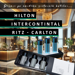 Set 3x10ml dišav - Ambientalni vonji hotelskih verig